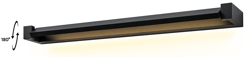 Бра настенный Crystal Lux LED, черный