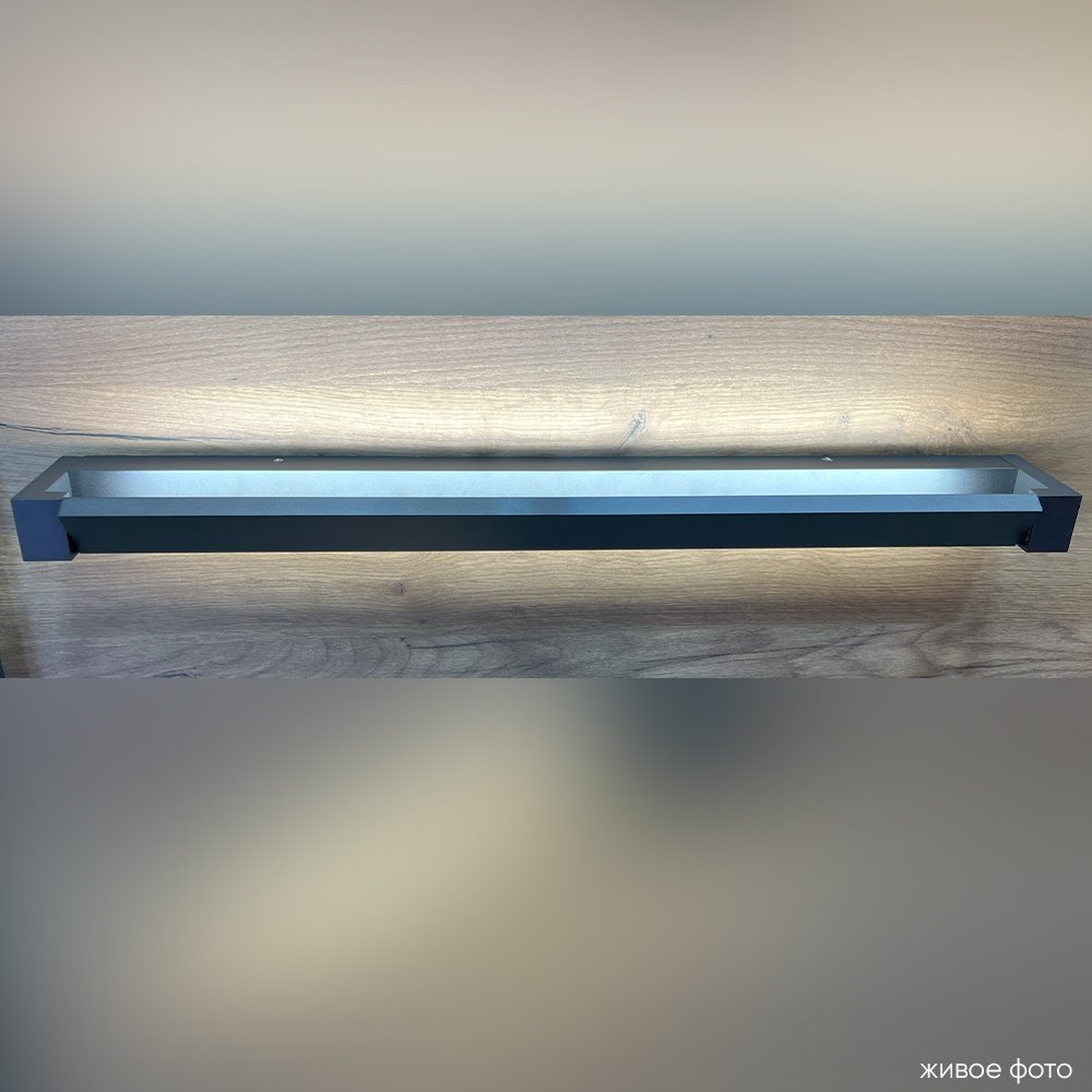 Бра настенный Crystal Lux LED, черный