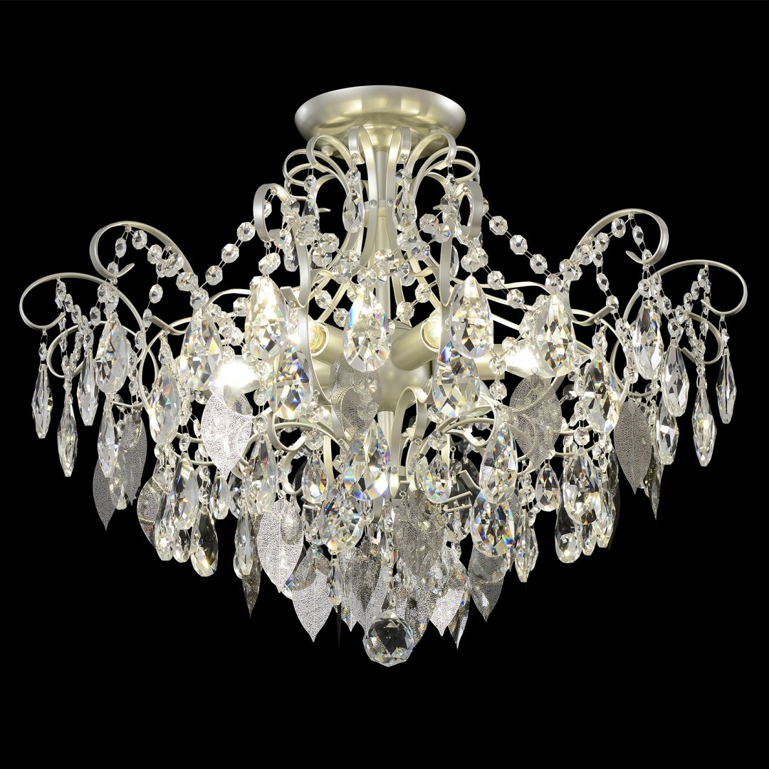 Люстра потолочная Crystal Lux E14, кол-во ламп: 6 шт купить,174300