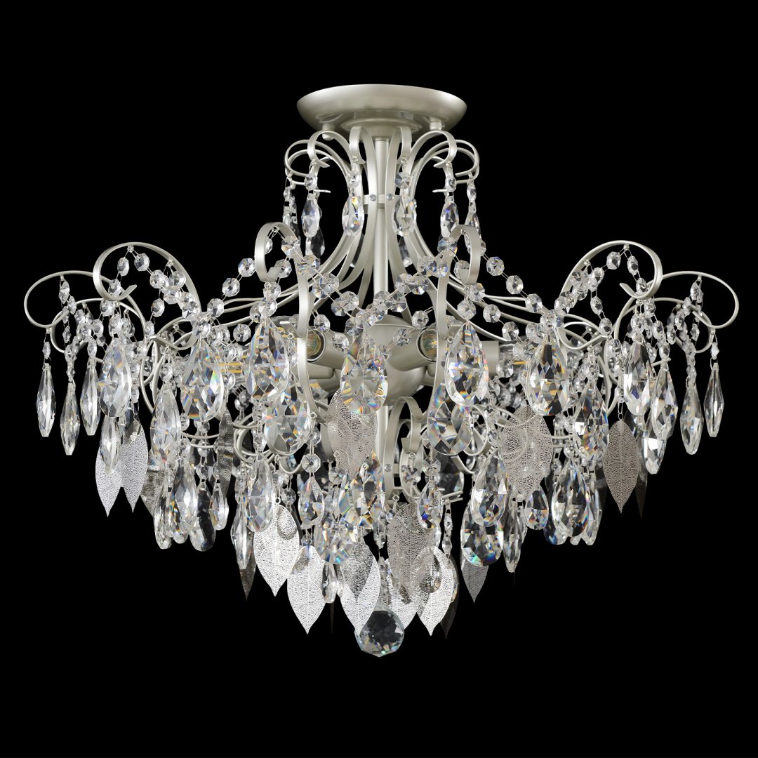 Люстра потолочная Crystal Lux E14, кол-во ламп: 6 шт купить,174300