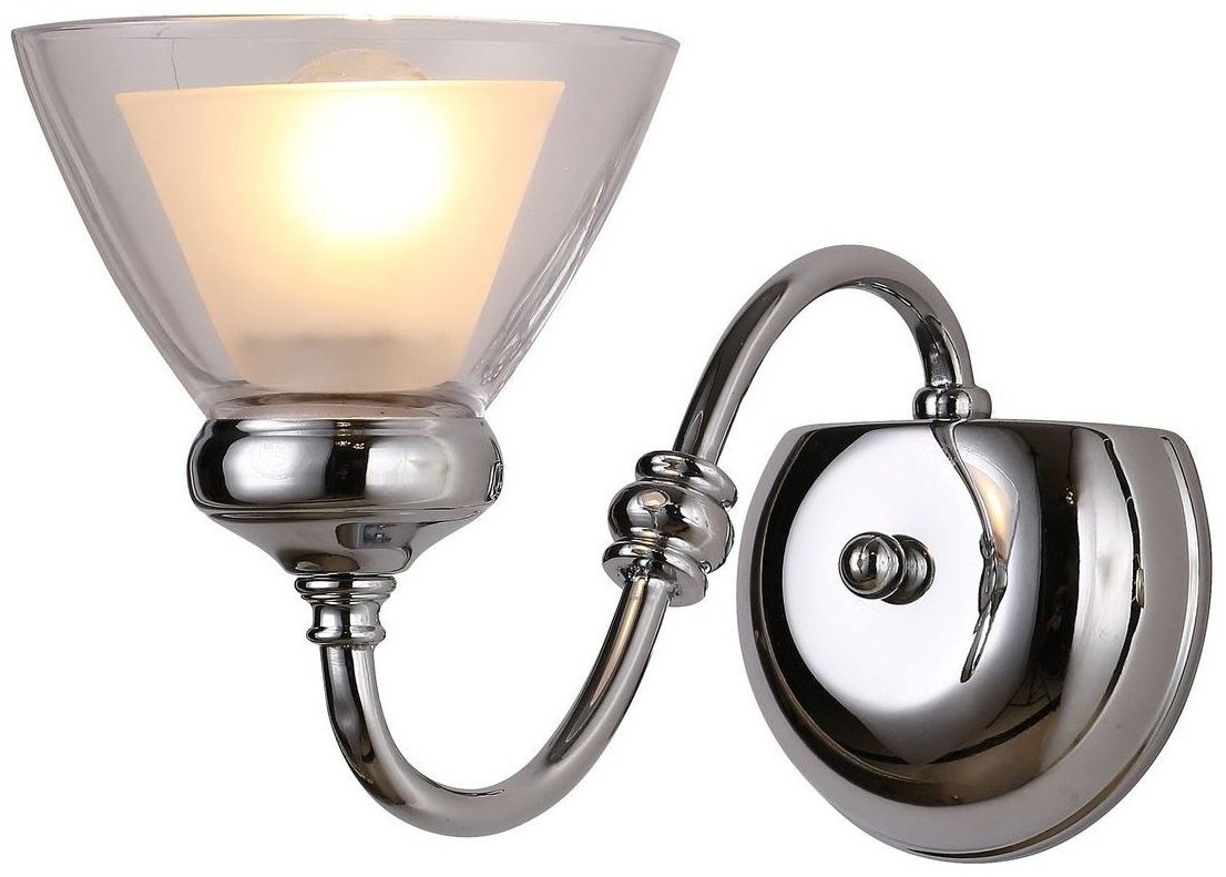 Бра настенный Arte Lamp Е14, серебристый
