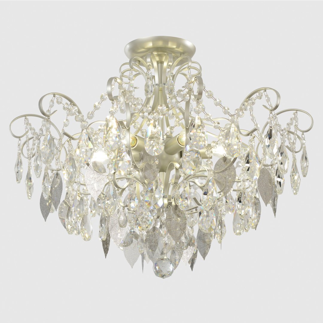Люстра потолочная Crystal Lux E14, кол-во ламп: 6 шт купить,174300