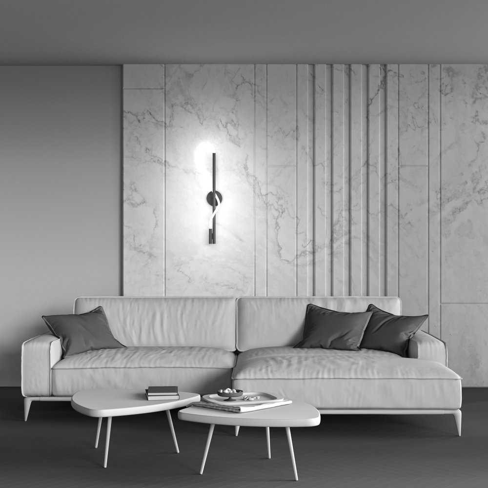 Бра настенный Maytoni LED, черный купить,121800