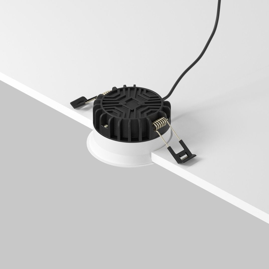 Встраиваемый светильник Technical LED 8 Вт 220 - 240 В DL055-8W3K-SEN-W