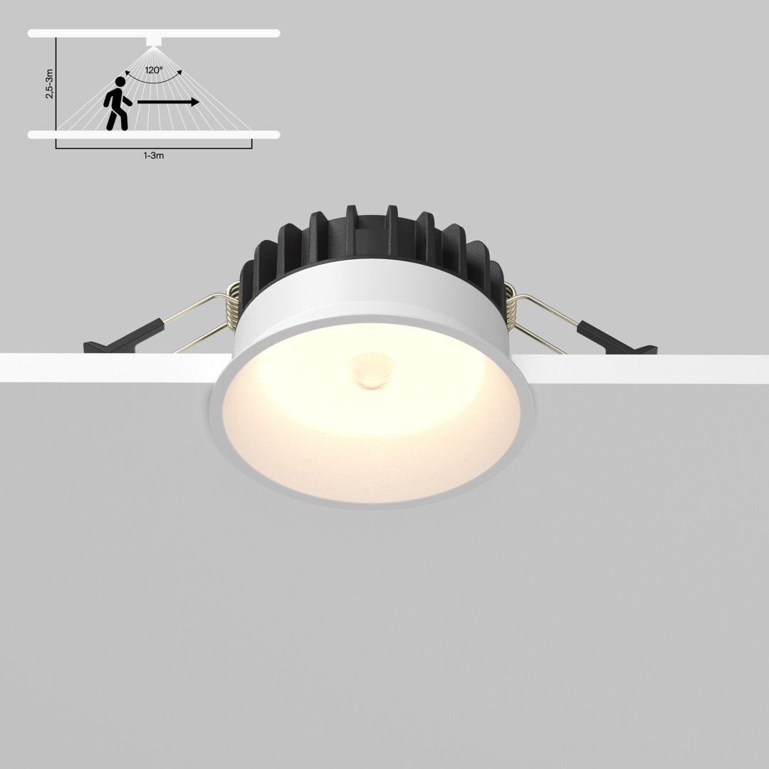 Встраиваемый светильник Technical LED 8 Вт 220 - 240 В DL055-8W3K-SEN-W купить,21000