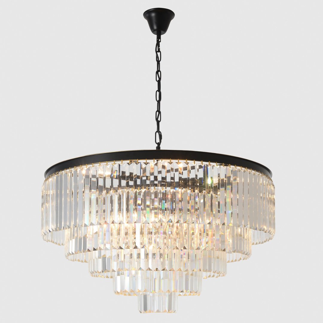 Люстра подвесная Crystal Lux Е14, кол-во ламп: 13 шт