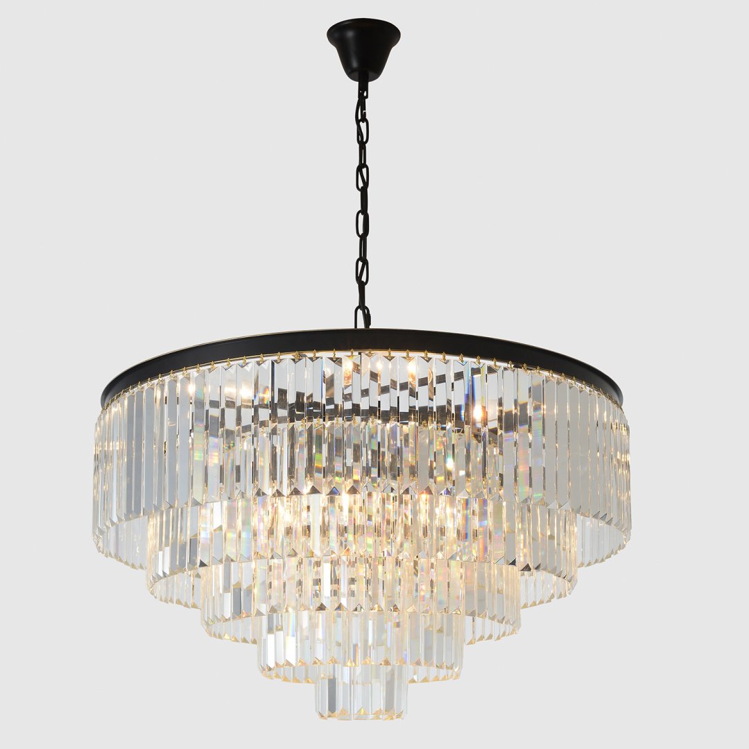 Люстра подвесная Crystal Lux Е14, кол-во ламп: 13 шт