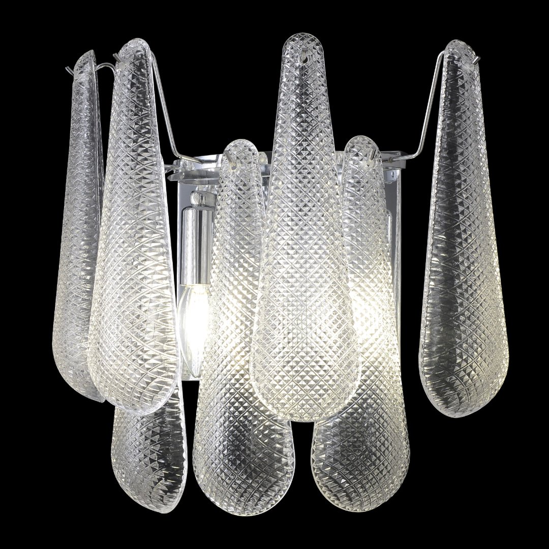 Бра настенный Crystal Lux E14, хром