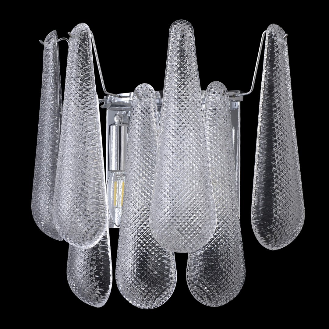 Бра настенный Crystal Lux E14, хром
