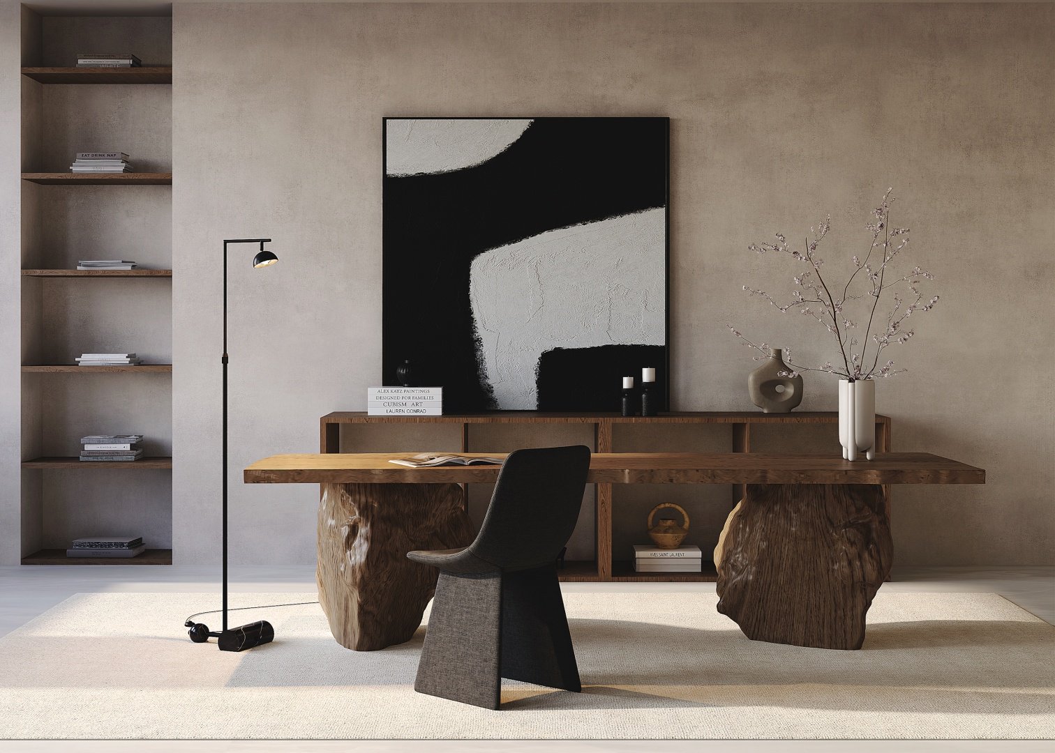 Напольная лампа Maytoni Modern LED, 13 Вт, алюминий купить,254800