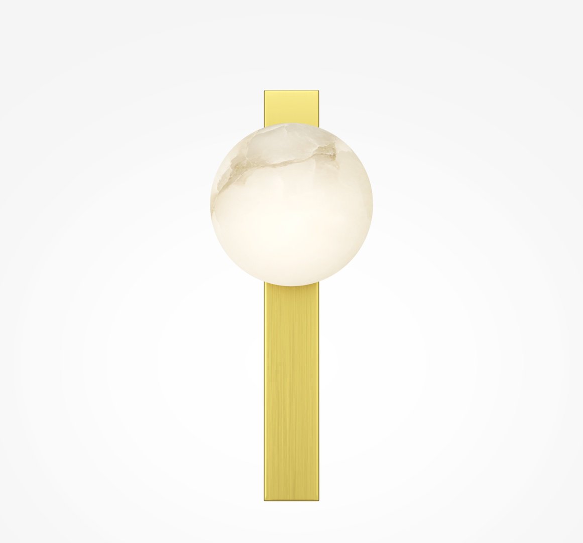 Бра настенный Maytoni LED, латунь
