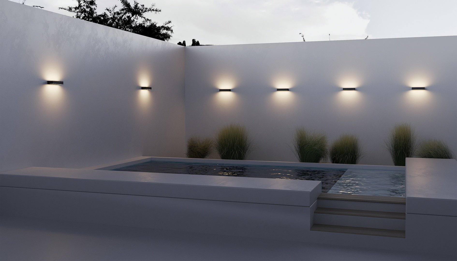Бра настенный Maytoni LED, серый купить,95600