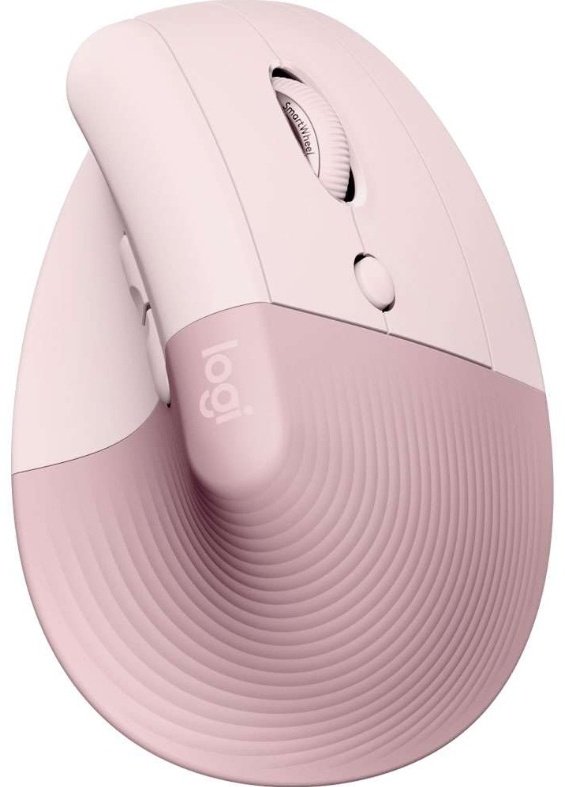 Мышь Logitech Lift Vertical Ergonomic розовый купить,51477