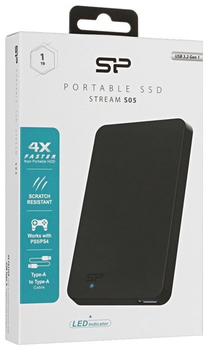 Внешний накопитель Silicon Power SP010TBPSDS05SAK 1000 Гб черный купить,105117