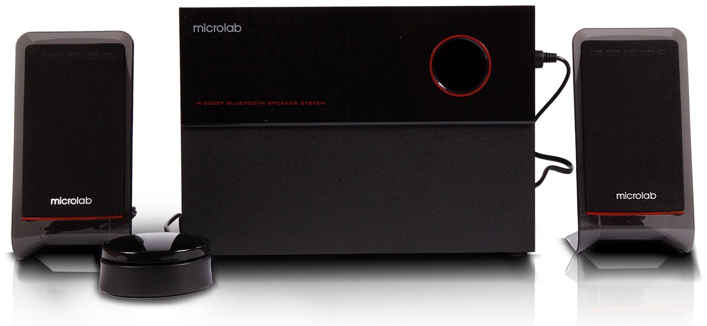 Компьютерные колонки Microlab M-200BT черный