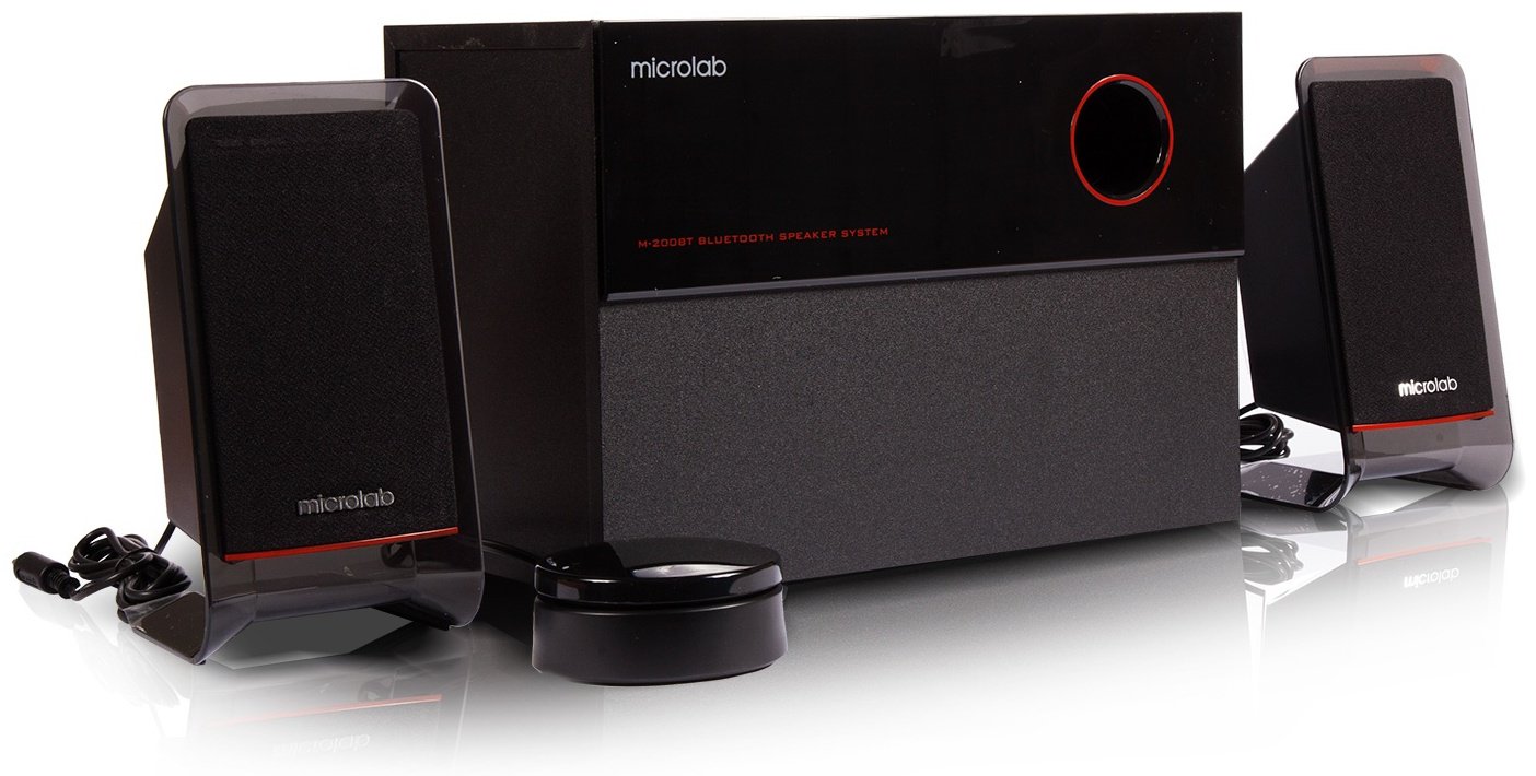 Компьютерные колонки Microlab M-200BT черный