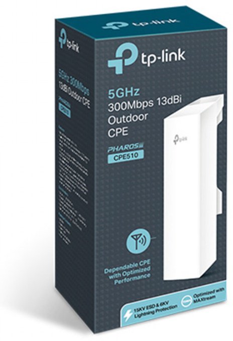 Wi-Fi точка доступа TP-LINK CPE510 белый купить,NaN