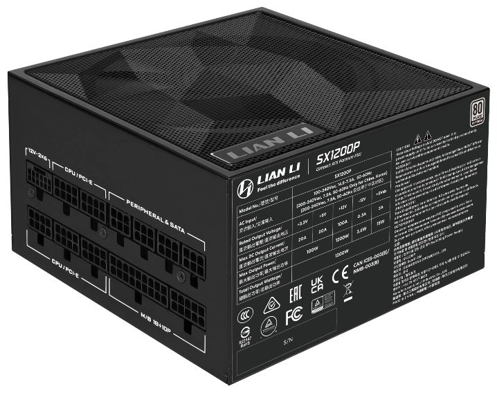 Блок питания LIAN LI SX1200P 1200 Вт купить,NaN