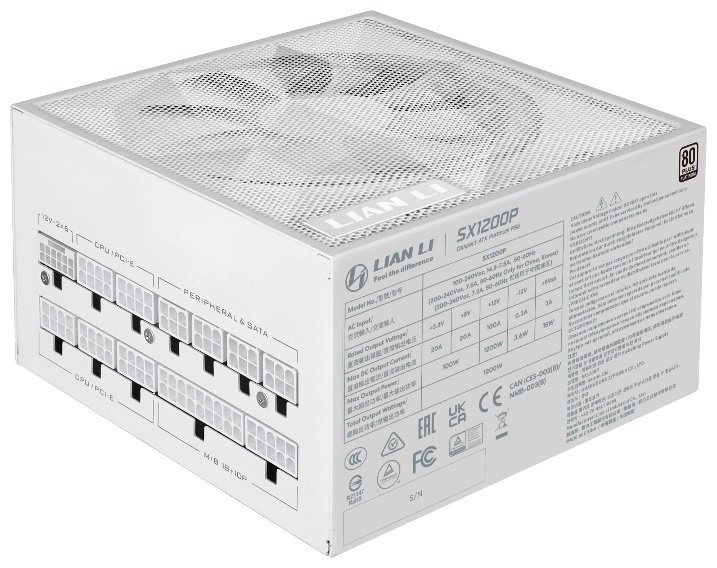 Блок питания LIAN LI SX1200P 1200 Вт - ForteMarket Блок питания LIAN LI SX1200P 1200 Вт купить,93503