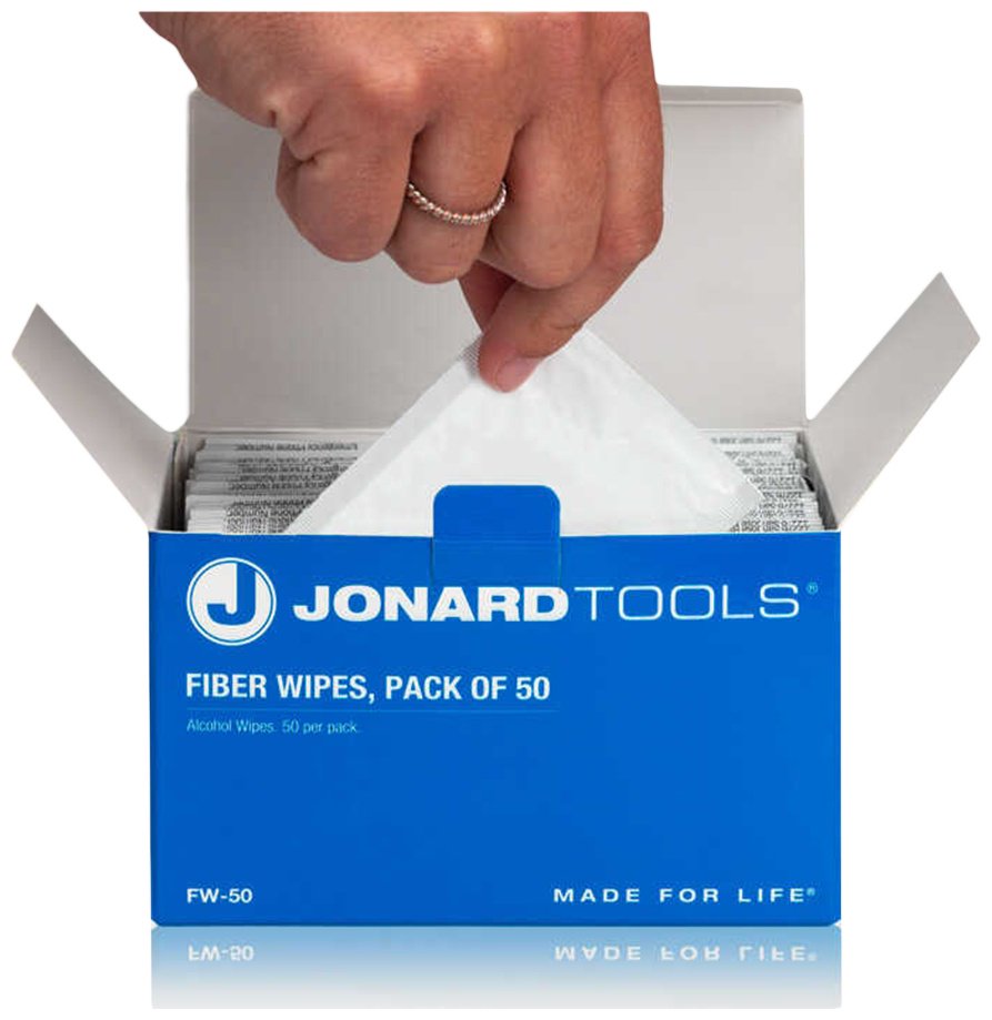 Влажные салфетки Jonard Tools Fiber Wipes FW-50 50 шт