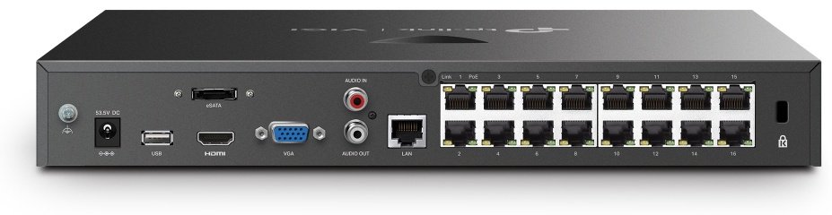 Видеорегистратор TP-LINK NVR (сетевой) VIGI NVR2016H-16P