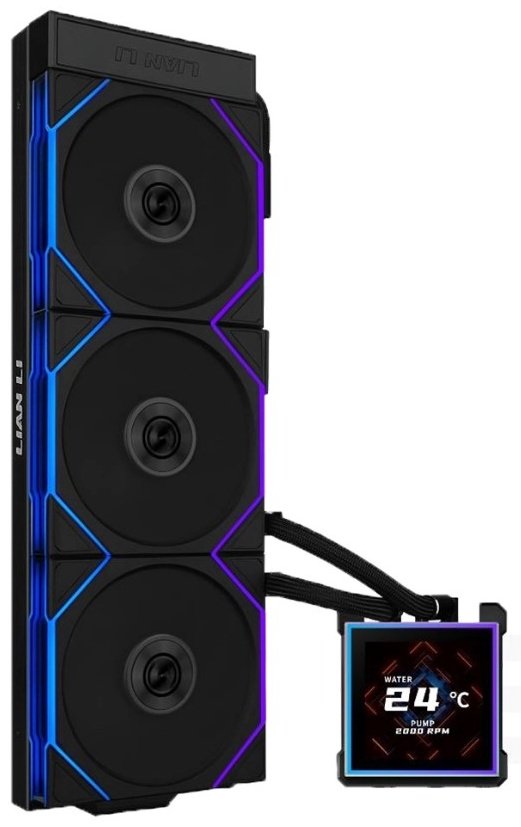 Система охлаждения LIAN LI HydroShift II LCD-S 360TL (GHS2LCDS36TFB) черный купить,139913