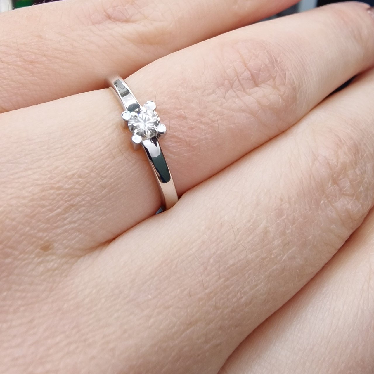 Кольцо Deimantas 99905063 16,5р 1,71гр 0,171ct. купить,NaN