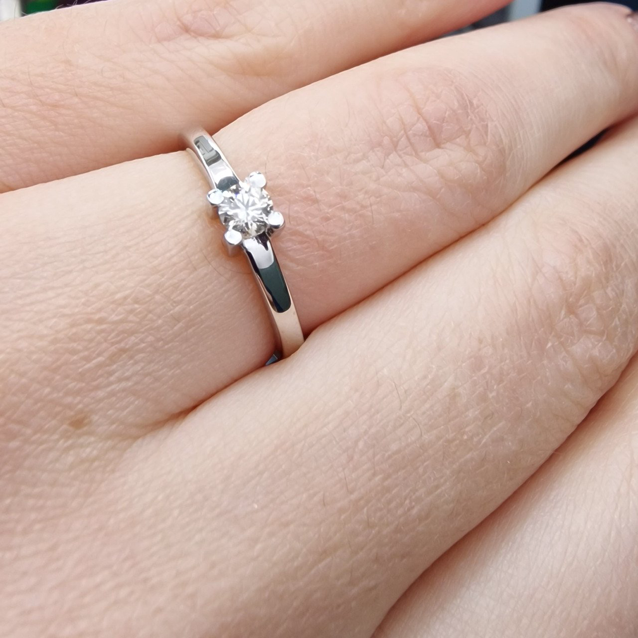 Кольцо Deimantas 99905063 16,5р 1,71гр 0,171ct. купить,NaN