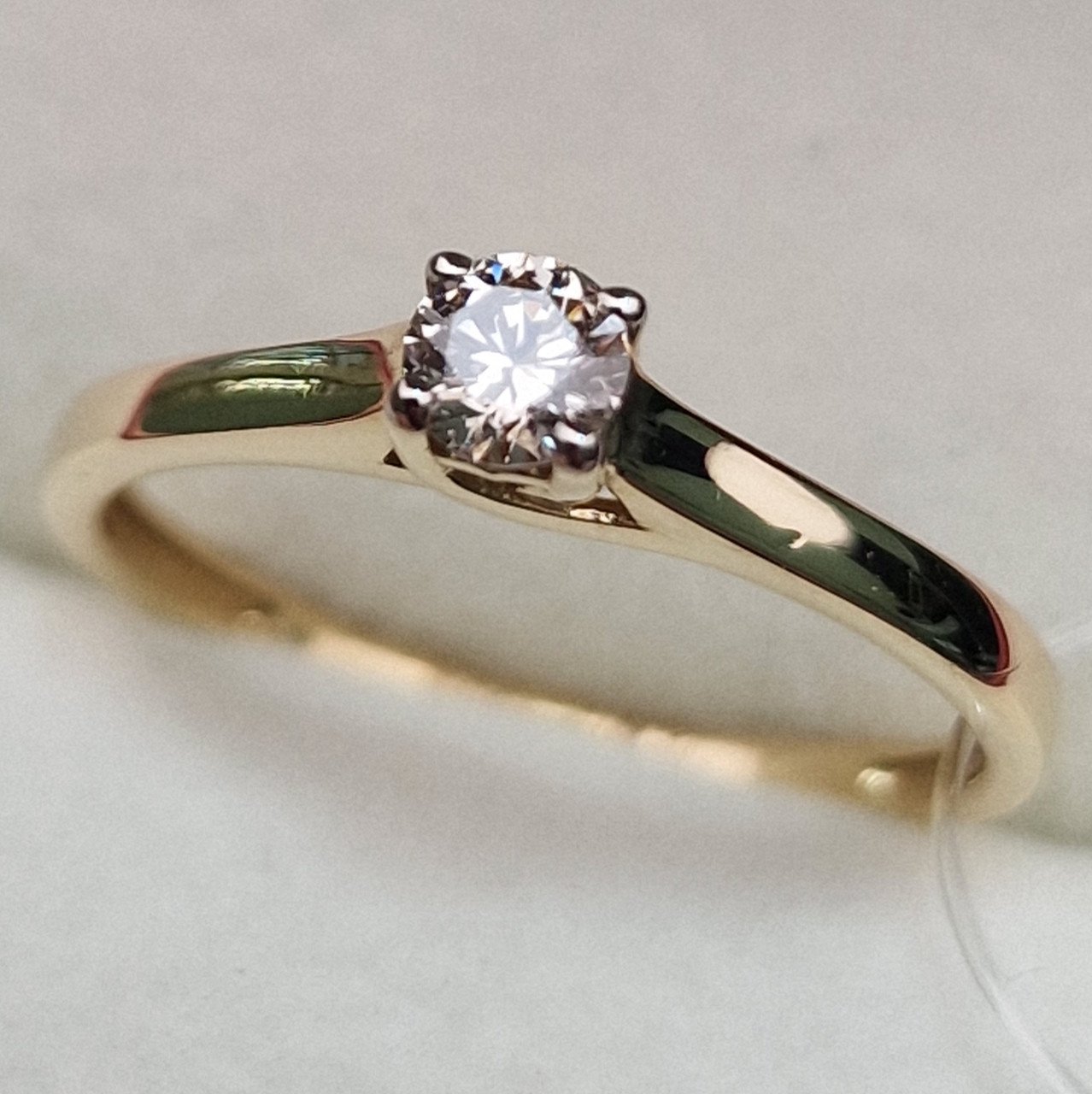 Кольцо Deimantas 99902982 16,5р 1,32гр 0,175ct. купить,NaN