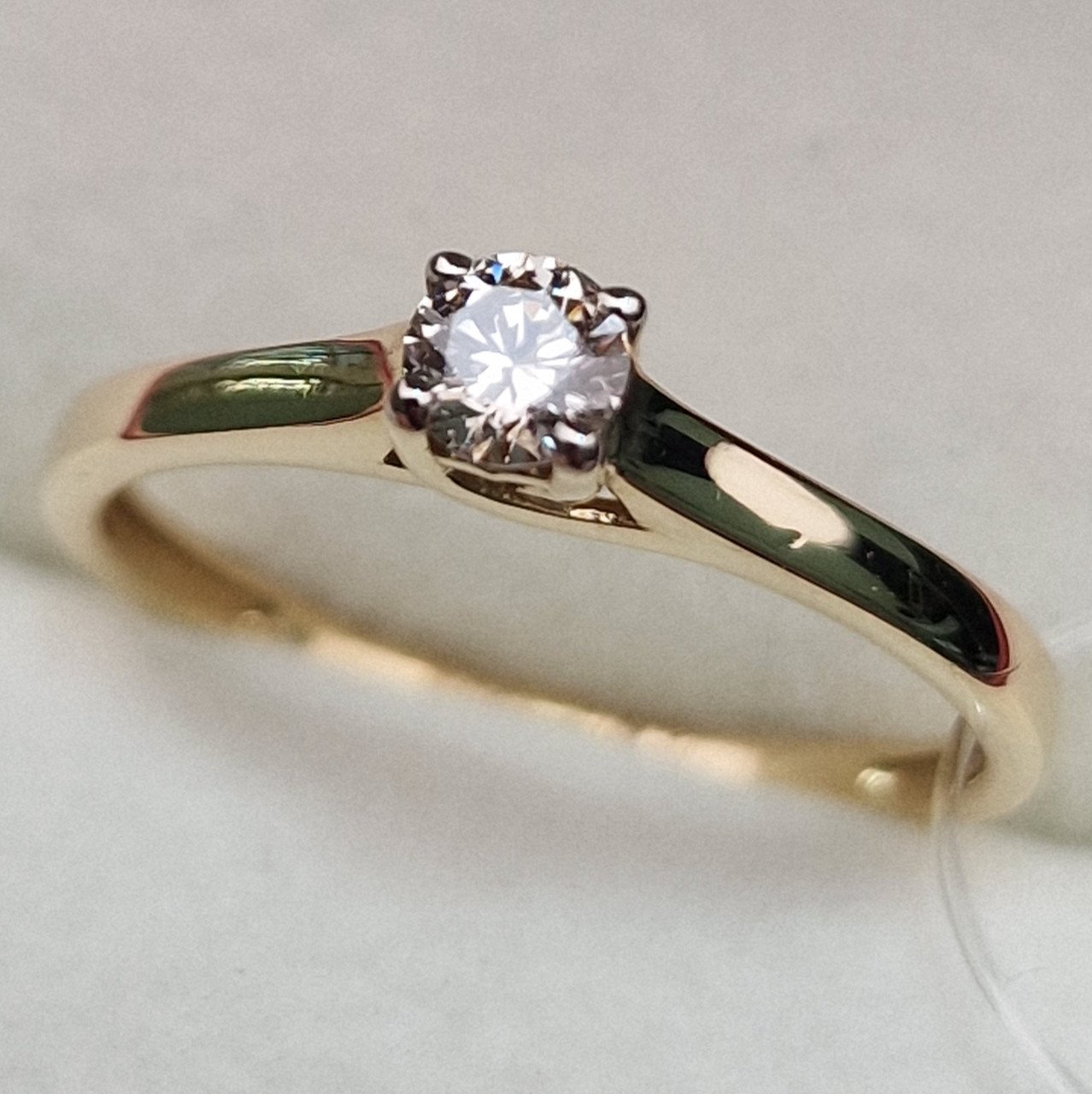 Кольцо Deimantas 99902982 16,5р 1,32гр 0,175ct. купить,NaN