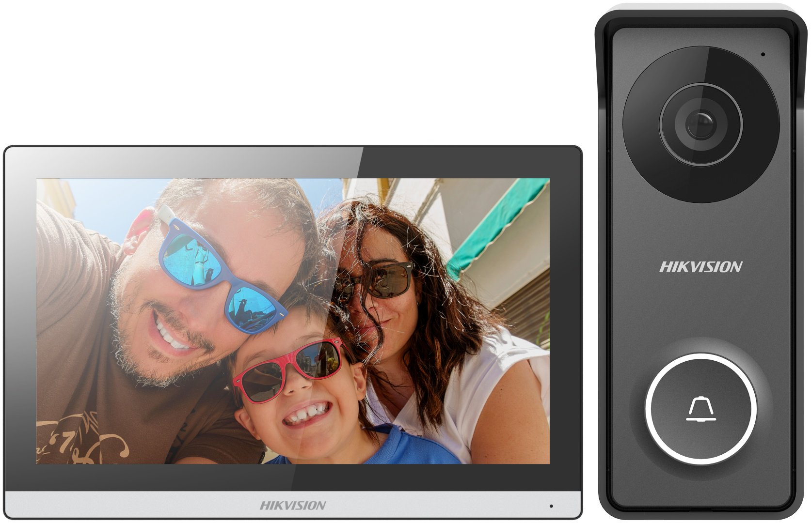 Hikvision видеодомофон DS-KIS313-P черный купить,86358