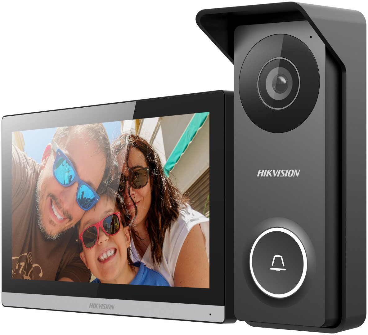 Hikvision видеодомофон DS-KIS313-P черный купить,86358