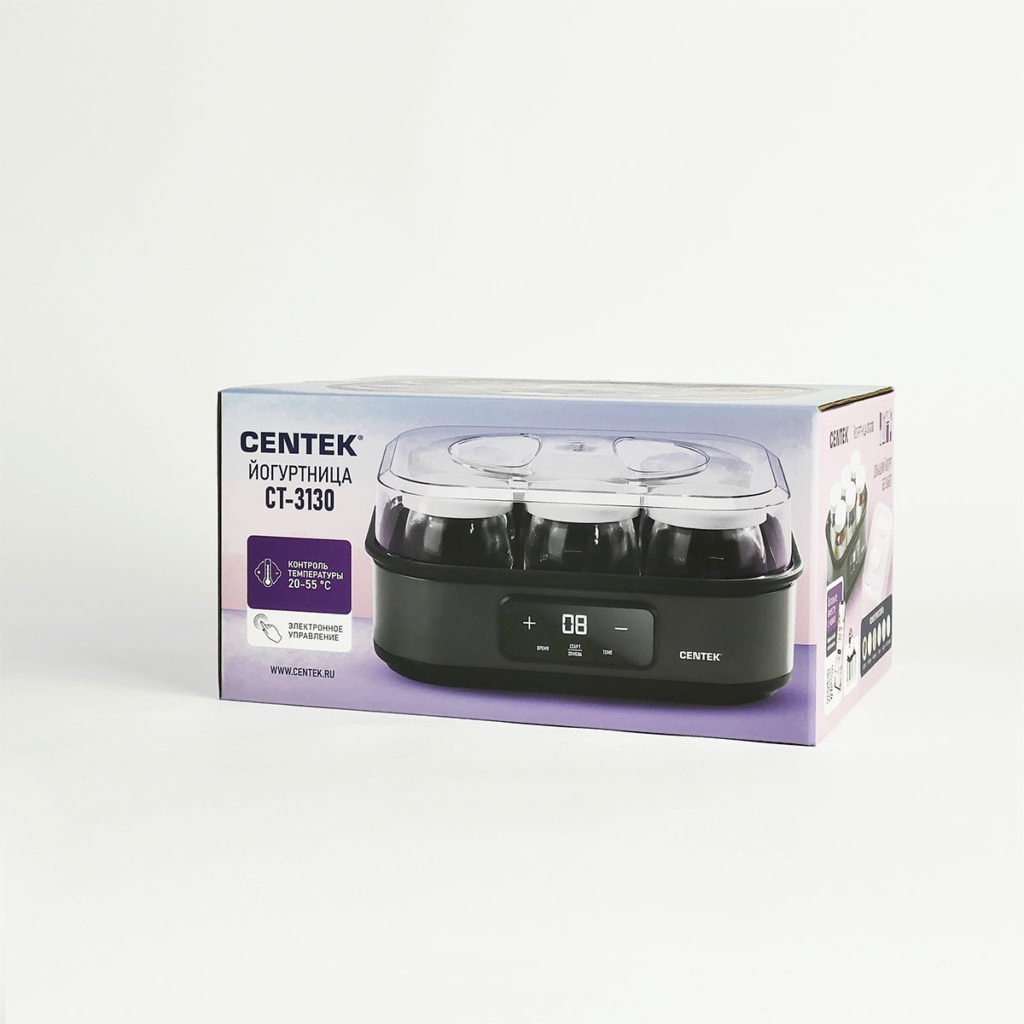 Йогуртница CENTEK CT-3130 черный