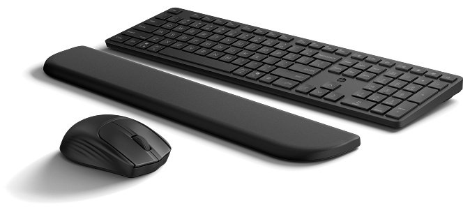 Клавиатура HP 585C Multi-Device Dual-Mode with Palm Rest черный купить,NaN