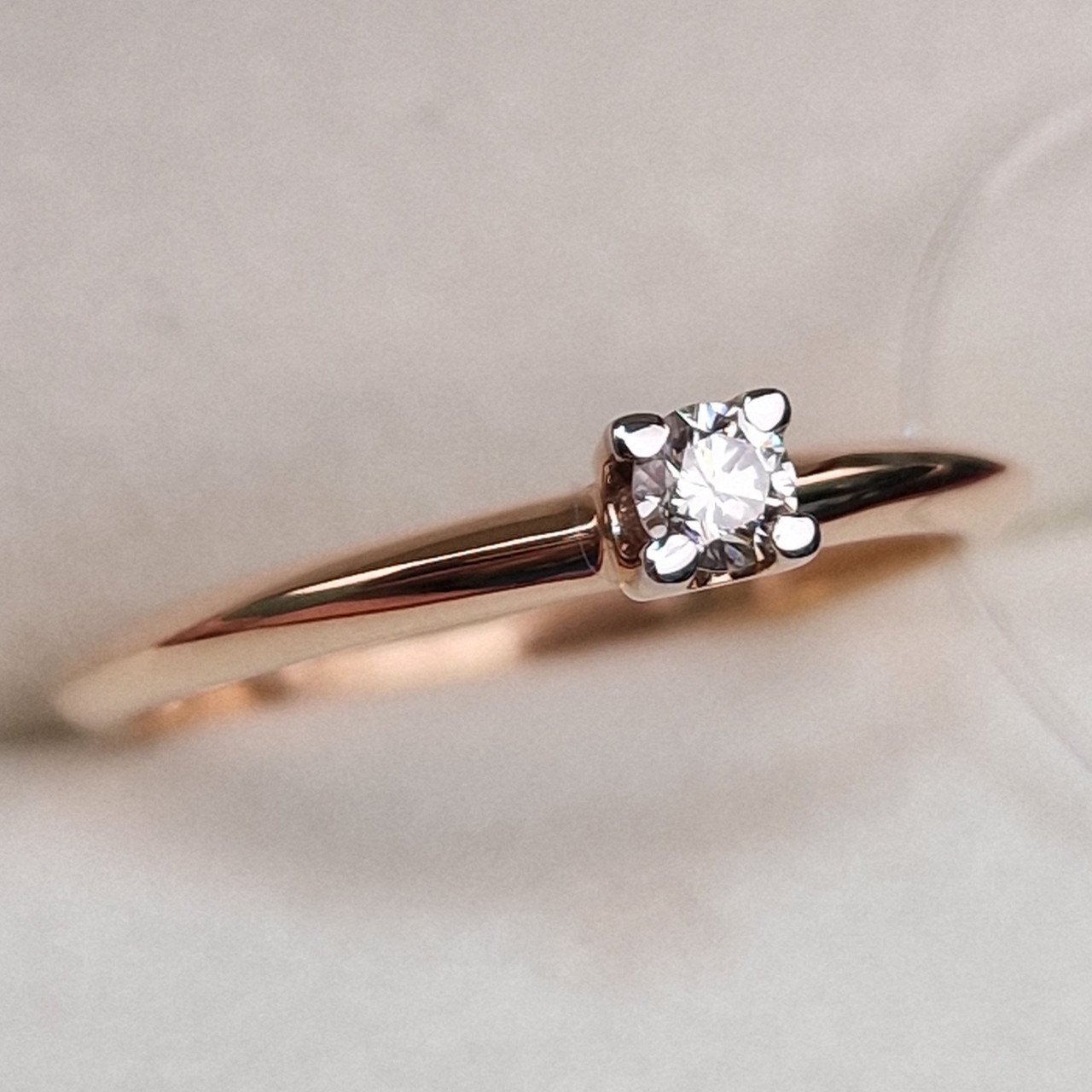 Кольцо Deimantas 99905087 17р 1,6гр 0,116ct. купить,NaN