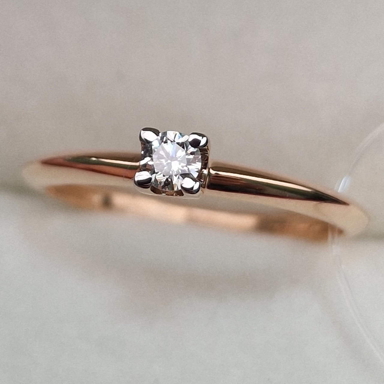 Кольцо Deimantas 99905087 17р 1,6гр 0,116ct. купить,NaN