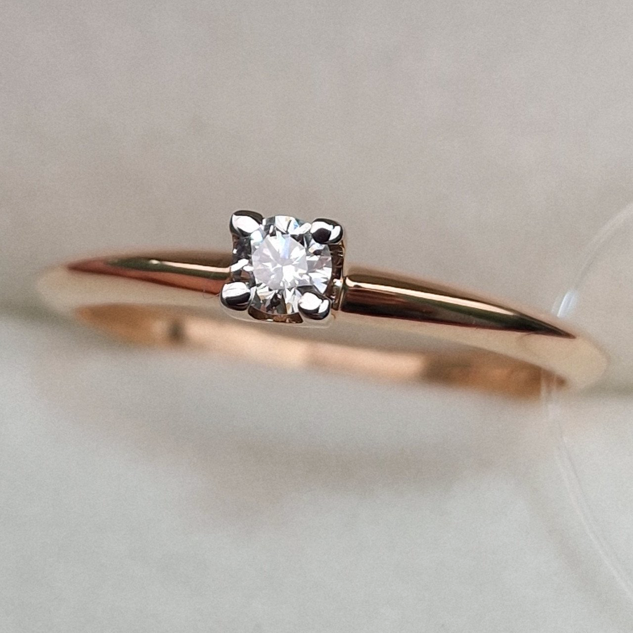 Кольцо Deimantas 99905087 17р 1,6гр 0,116ct. купить,NaN