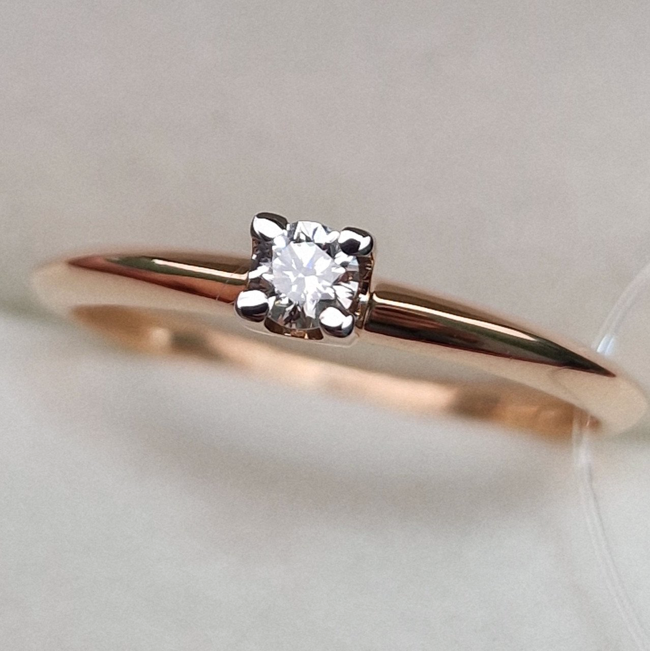 Кольцо Deimantas 99905087 17р 1,6гр 0,116ct. купить,NaN