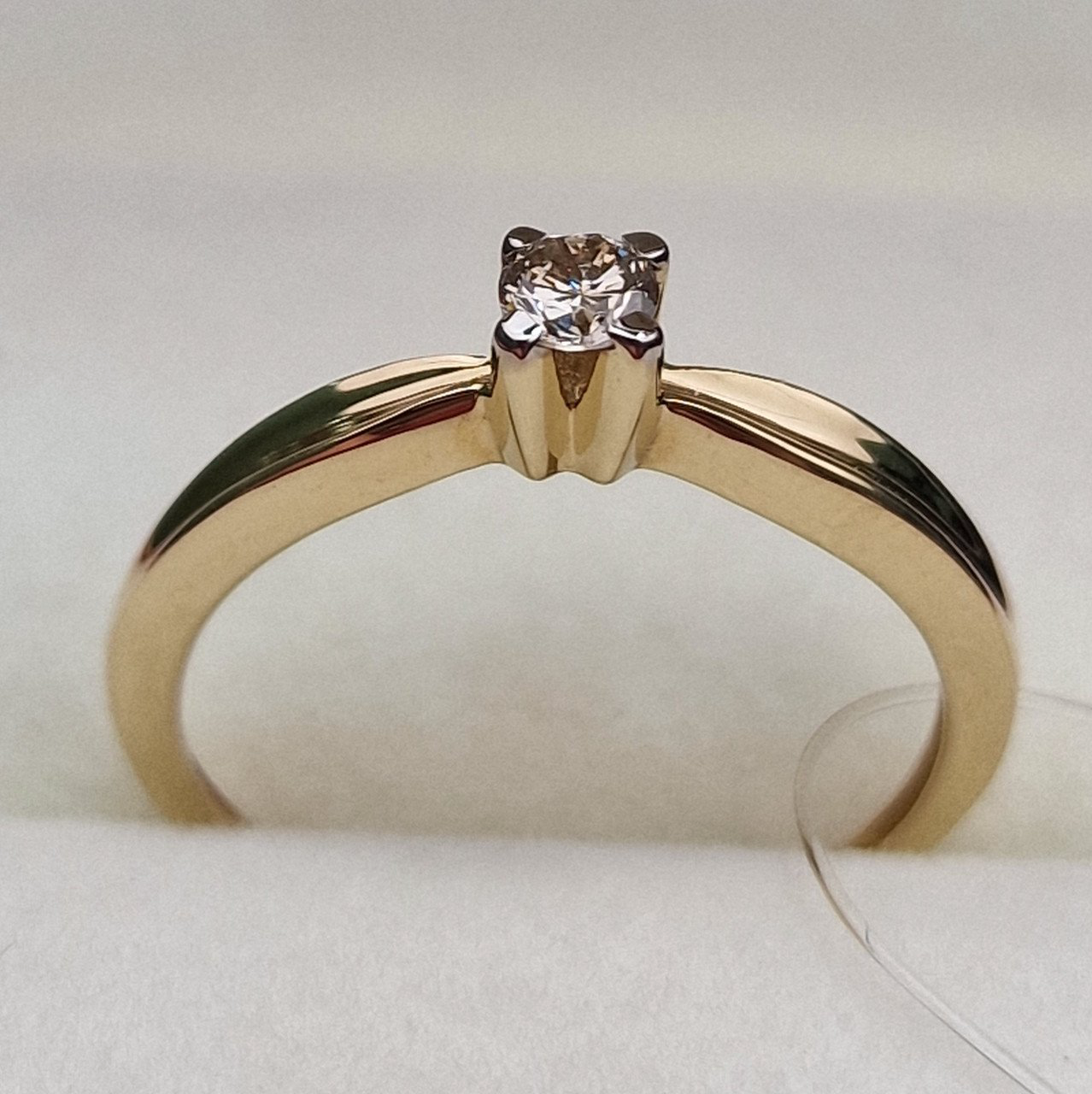 Кольцо Deimantas 99905092 17,5р 1,69гр 0,15ct. купить,NaN