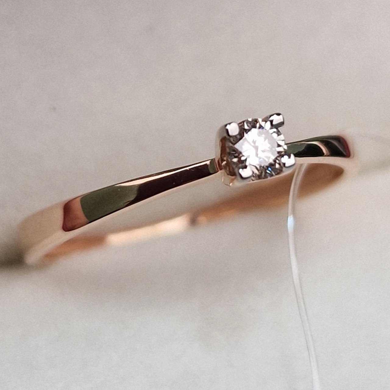 Кольцо Deimantas 99905100 17р 1,22гр 0,106ct. купить,NaN