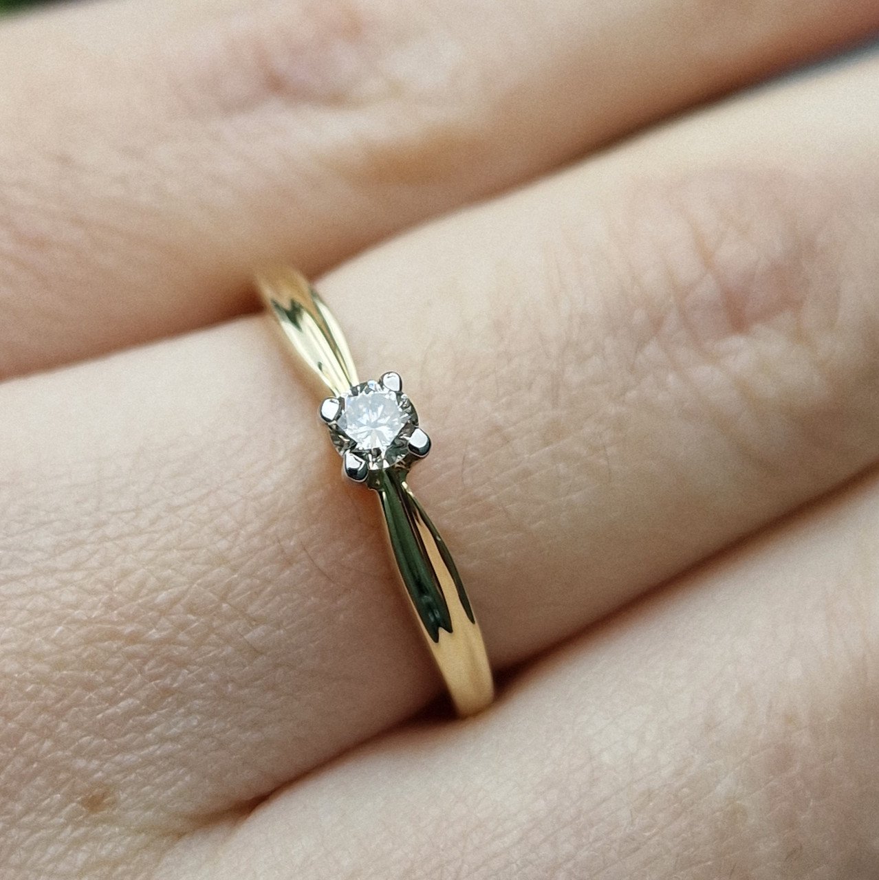 Кольцо Deimantas 99905092 17,5р 1,69гр 0,15ct. купить,NaN