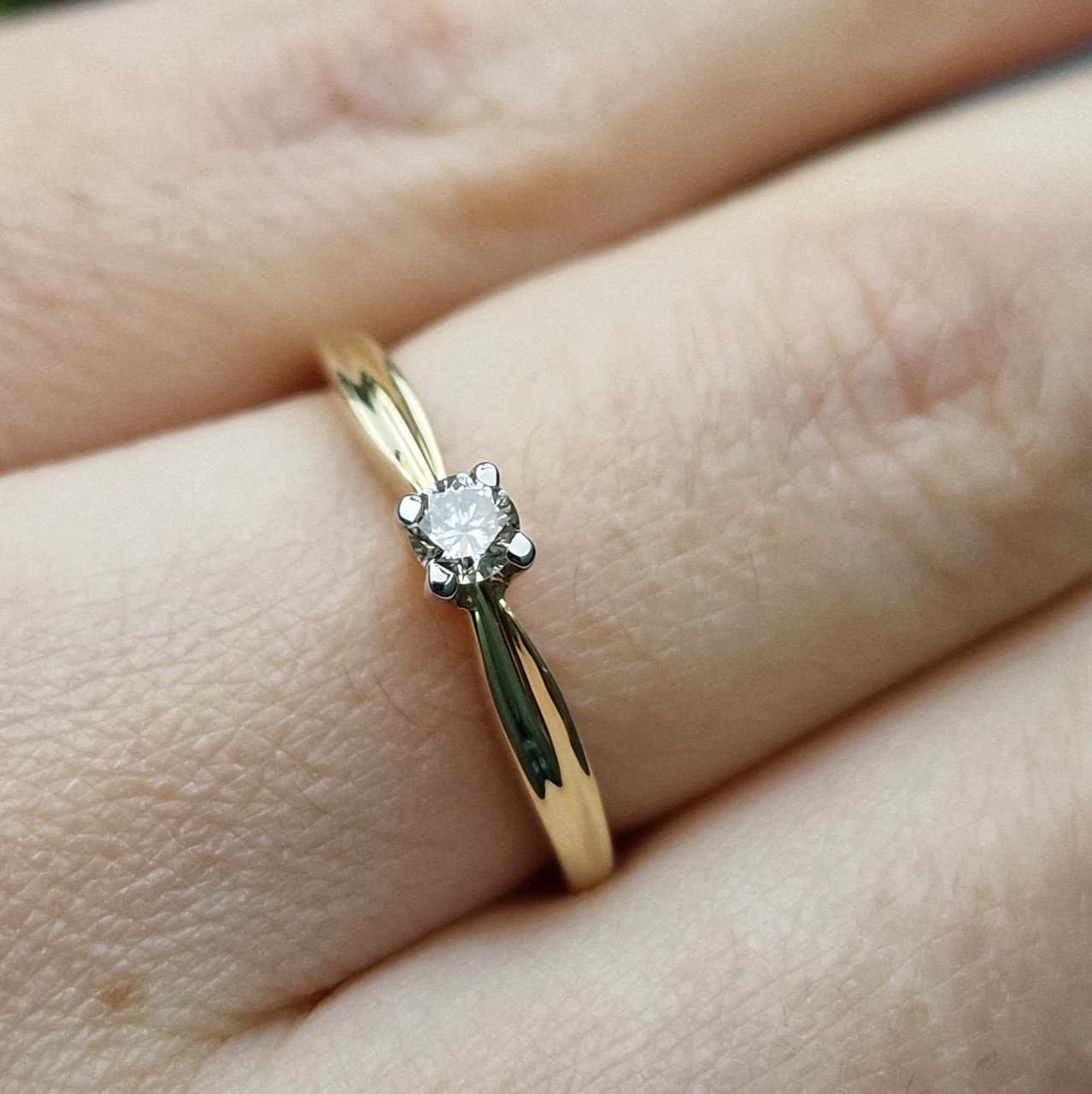 Кольцо Deimantas 99905092 17,5р 1,69гр 0,15ct. купить,NaN