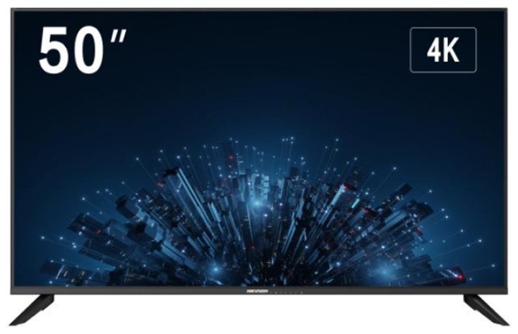 Монитор 50" Hikvision DS-D5050U3-1V0S черный