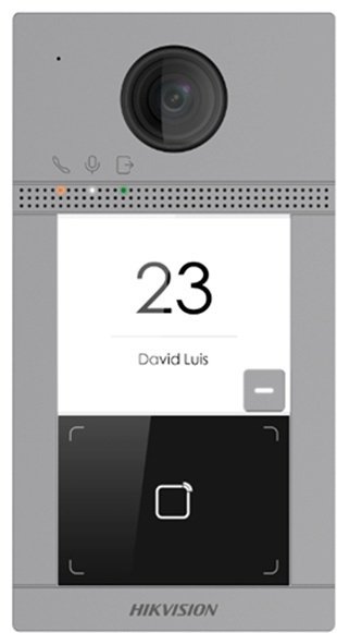 Hikvision вызывная панель DS-KV8113-WME1(C) черный купить,97859