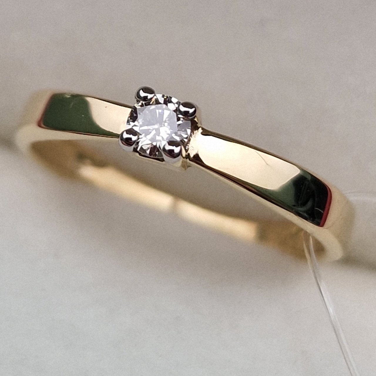 Кольцо Deimantas 99905128 16,5р 1,32гр 0,112ct. купить,NaN