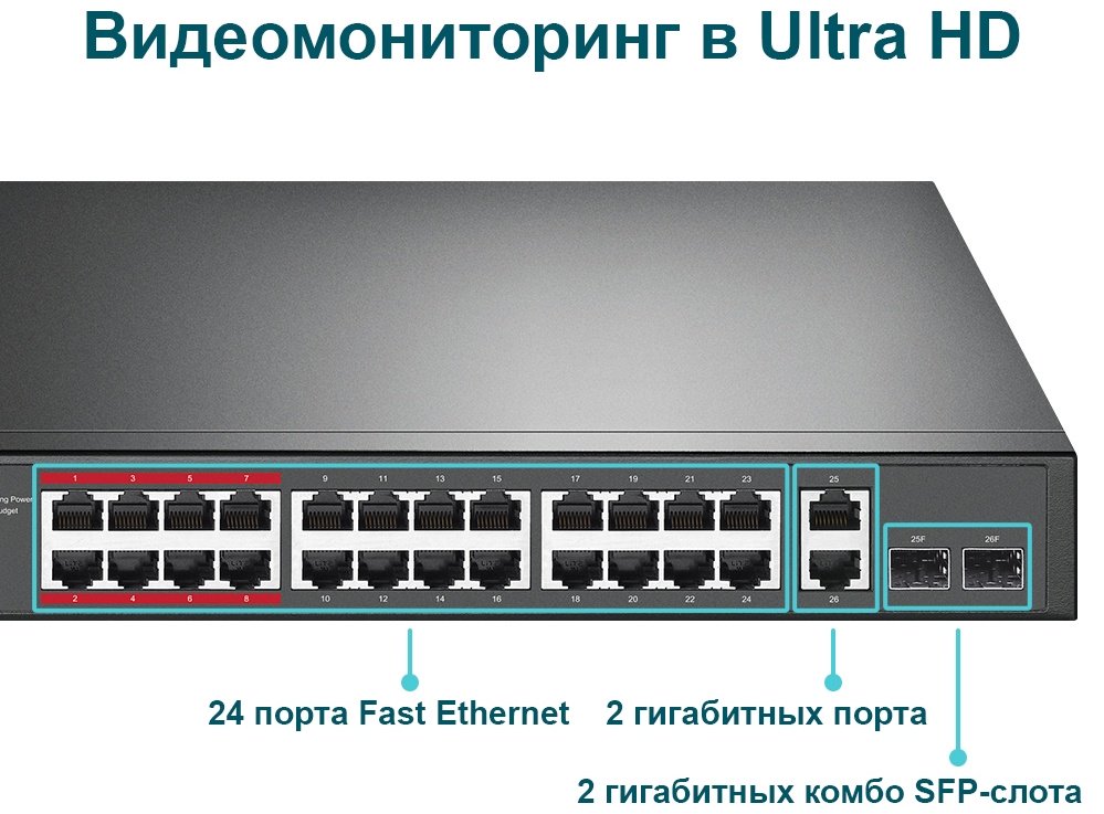 Коммутатор TP-LINK TL-SL1226P купить,170160