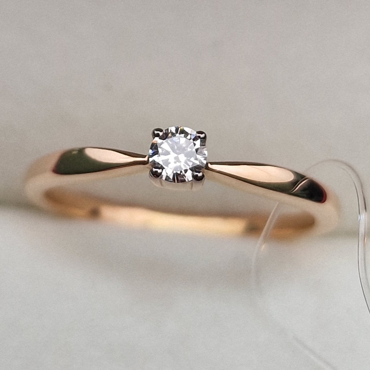 Кольцо Deimantas 99905136 15,5р 1,58гр 0,097ct. купить,NaN