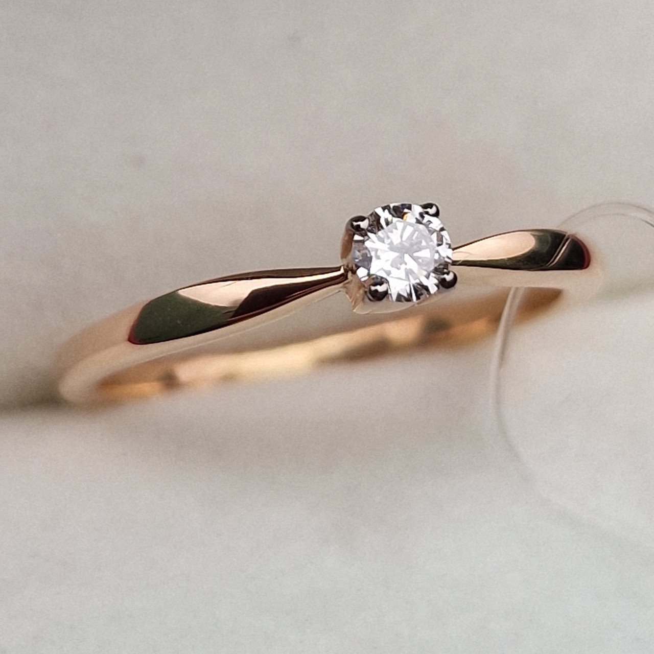 Кольцо Deimantas 99905136 15,5р 1,58гр 0,097ct. купить,NaN