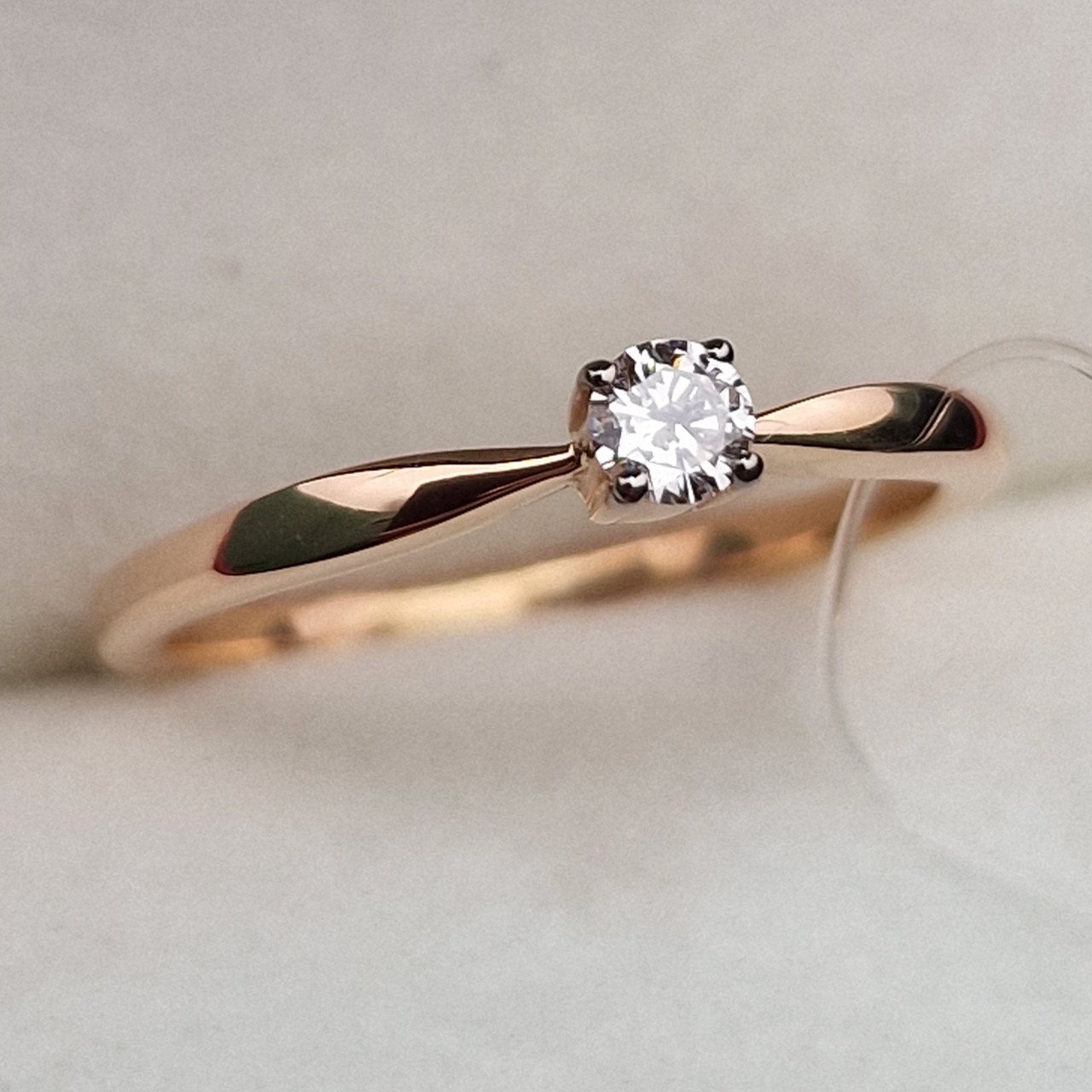 Кольцо Deimantas 99905136 15,5р 1,58гр 0,097ct. купить,NaN
