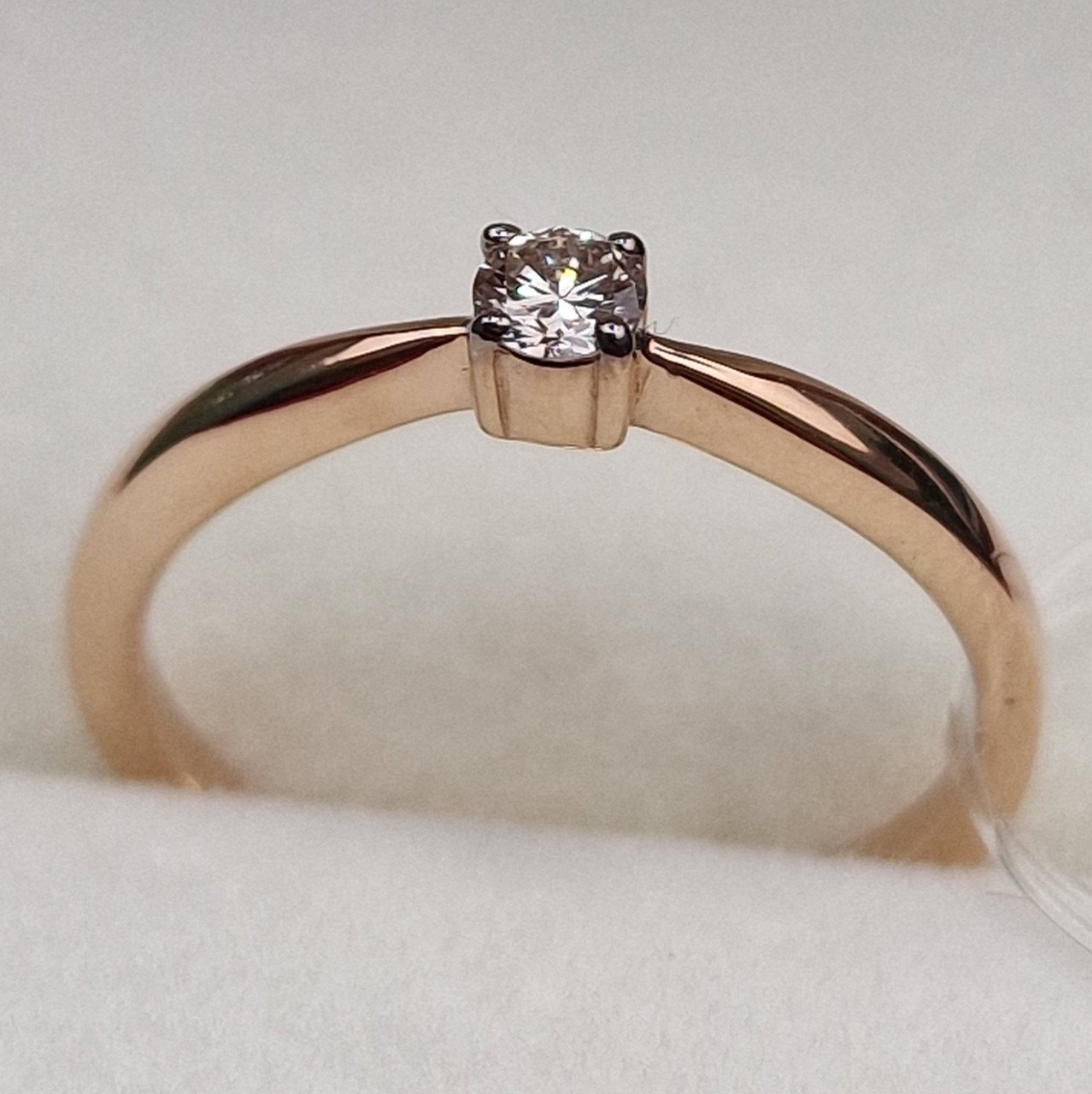 Кольцо Deimantas 99905140 16р 1,75гр 0,101ct. купить,NaN
